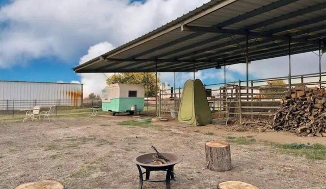 Wagon Wheel Ranch Cowboy Camper.