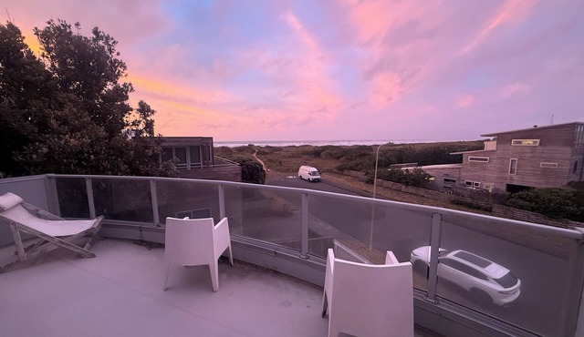 Waitarere Beach - panoramic beach views. Paradise in Summer & Winter