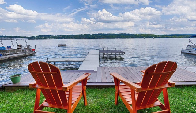 Wake and Lake: "Right Along Keuka Lake Wine Trail!"