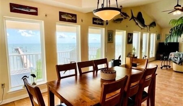 Wake Up to a Beautiful View! 3bdrm, 2 bath. Private Fishing Pier.