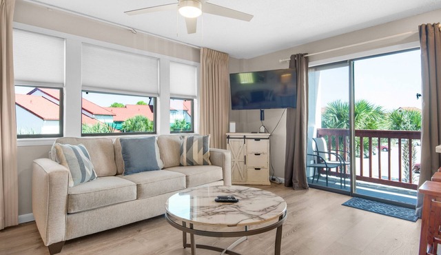 ☀️Walk 2 Beach -Pool-Sauna-Budget Friendly - St. Thomas Square Villa 1211C☀️