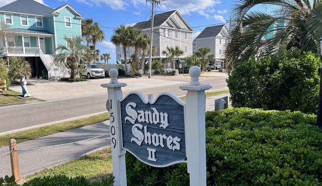 Walk Across the Street to Beautiful Soft Sandy Beach!