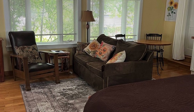 Walk everywhere in the adorable village of Suttons Bay.