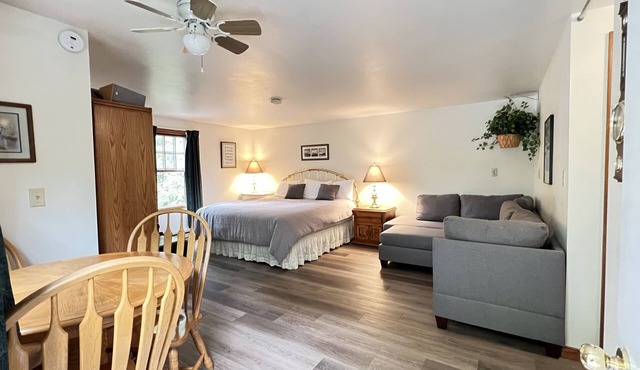 Walk from the ferry-lake access, only for Cedar Point Inn guests.