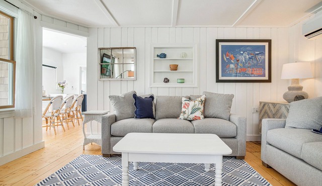 Walk to 2 Beaches! Group-Friendly Pocasset Home