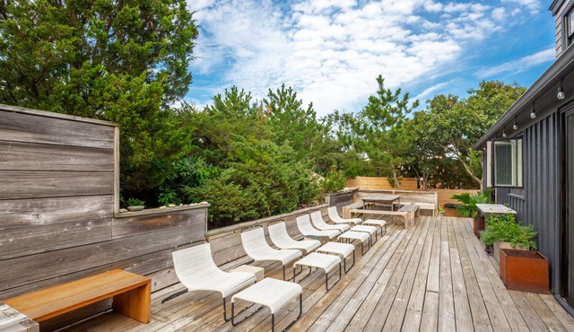 Walk to Amagansett Beach From this Bright Home