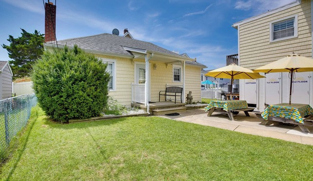 Walk to Beach & Boardwalk: Jersey Shore Cottage!