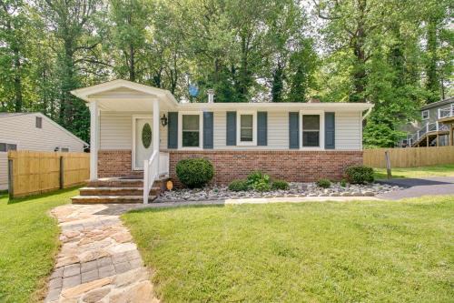 Walk to Beach Charming Maryland Home with Yard!