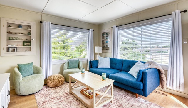 Walk to Beach + Game Room Fun | Oceanlake Cottage Sleeps 4