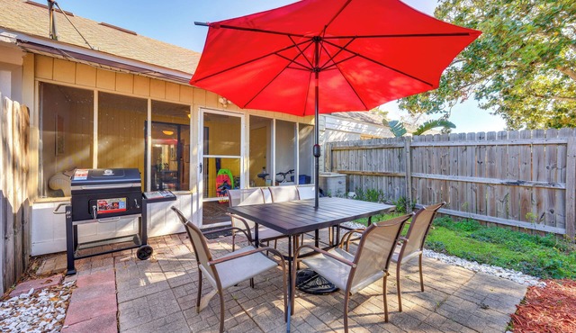 Walk to Beach: Gem w/Fenced Yard in St Augustine