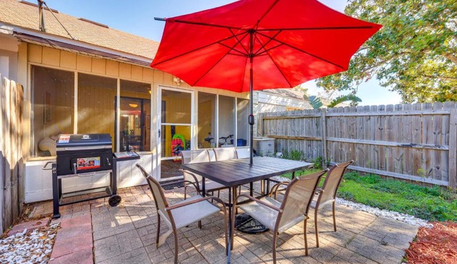 Walk to Beach Gem with Fenced Yard in St Augustine