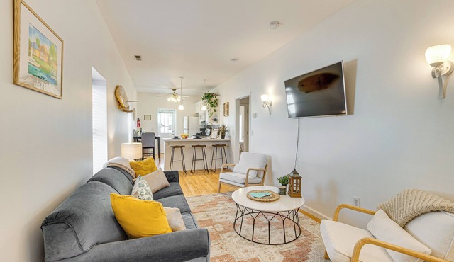 Walk to Beach: Keansburg Home w/Patio & Fire Pit!