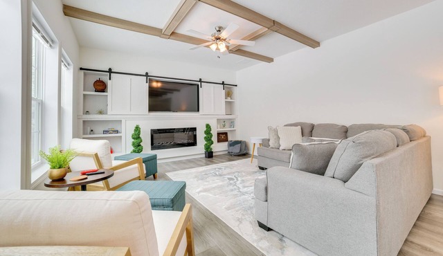 Walk to Beach: Modern Retreat in Presque Isle!
