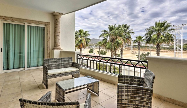 Walk to Beach: Modern Cabo Condo w/Balcony!