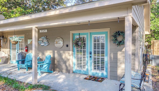 Walk to Beach: Waveland Retreat w/Yard!