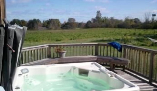 Walk to Big House, hot tub after the game!