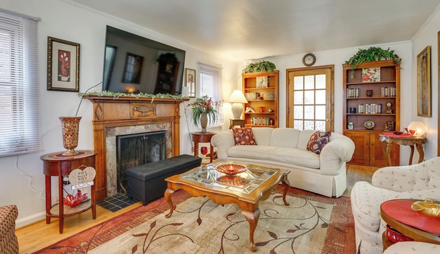 Walk to Detroit Zoo: Home w/Sunroom & Patio!