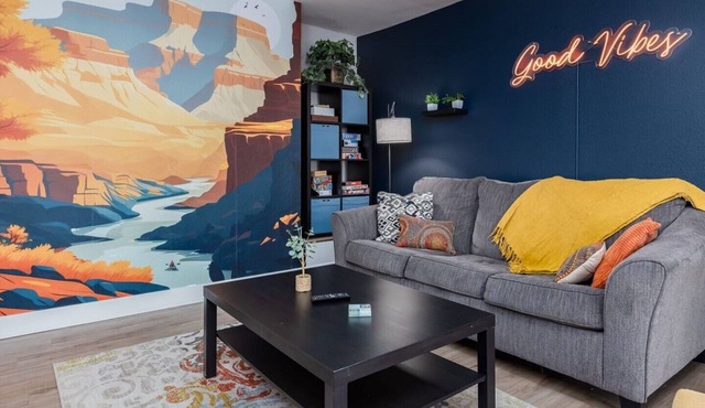 Walk to Downtown [] Game Room [] Private Fenced Yard