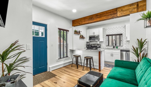 Walk to downtown Holly from this newly renovated historic apartment!
