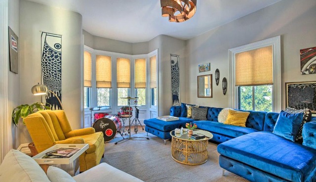 Walk to Downtown Pet-Friendly Millerton Home!