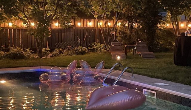 Walk to Downtown | Saltwater Pool + 5BR Wine Retreat