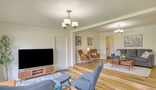 Walk to Downtown: Brigham City Family Home