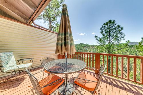 Walk to Dtwn Ruidoso: Mtn-View Condo w/Pool!