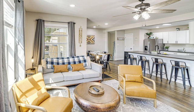 Walk to Expo Square Pavilion: Updated Tulsa Home!