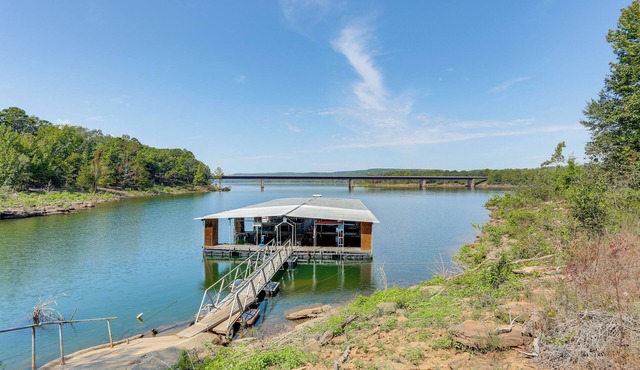 Walk to Greers Ferry Lake! Home w/Dock Access