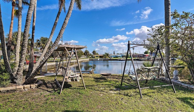 Walk to Gulf: Home w/Boat Dock in Hudson!