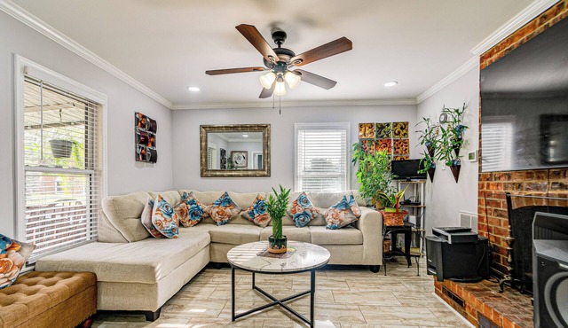 Walk to Historic Dtwn Burlington: Home w/Yard