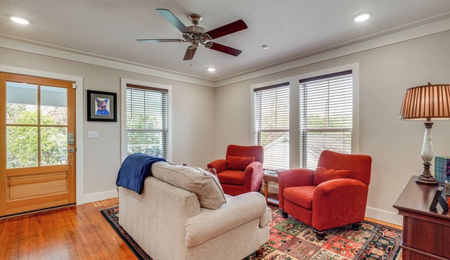 Walk to Historic Dtwn Laurel: Quiet Home w/Porch