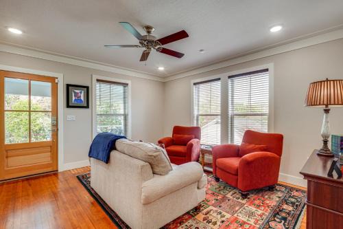 Walk to Historic Dtwn Laurel: Quiet Home w/Porch