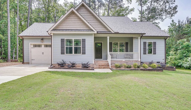 Walk to Lake Gaston: Family Home w/Yard