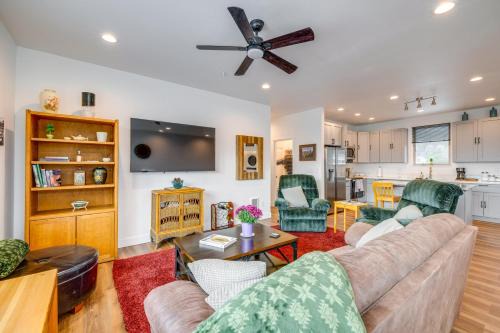 Walk to Marina Tillamook Bay Apt with Water Views!