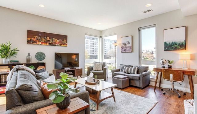 Walk to Mile High Stadium: Modern Denver Townhome