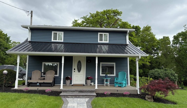 Walk to Muirfield – Huge Backyard Pavilion, 2 Fire Pits for Ultimate Relaxation!