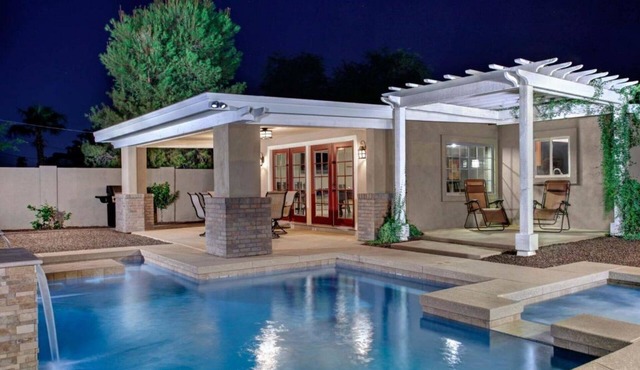 Walk to Old Town! 4BR Home + Casita w/Heated Pool & Spa