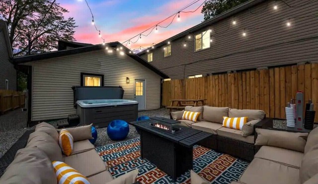 Walk to OSU: Relaxing Retreat with Hot Tub