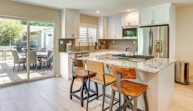 Walk to Park & Aquatic Center: Airy Redding Home!