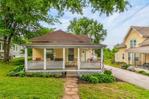 Walk to Parks & Dining: Bonner Springs Home