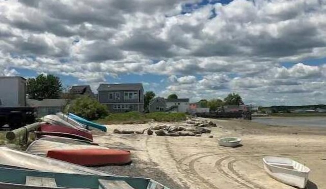 Walk to Pine Point Beach from CJs Hideaway!