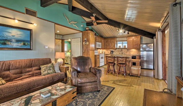 Walk to Sea Isle Beach: Canal-Front Gem w/Pool