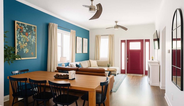 Walk to Stadiums Downtown Indy 4BR/3BA Hot Tub Game Room Sleeps 13