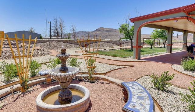 Walk to State Park: Secluded Retreat in Las Cruces