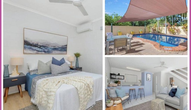 Walk to Strand Sleeps*4 2 Bedroom 1.5 Bath Central Location