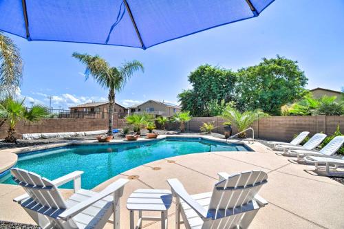 Walk to Surprise Stadium! Villa w/Outdoor Oasis