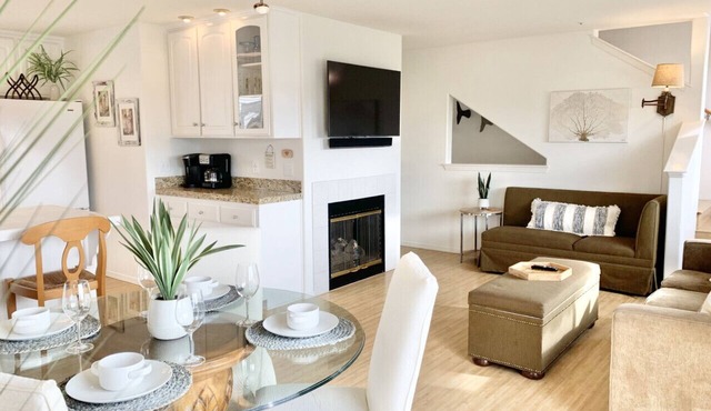 Walk to the beach 🏖️ Downtown! Family Size Condo! Two-car garage! Host By Owner!
