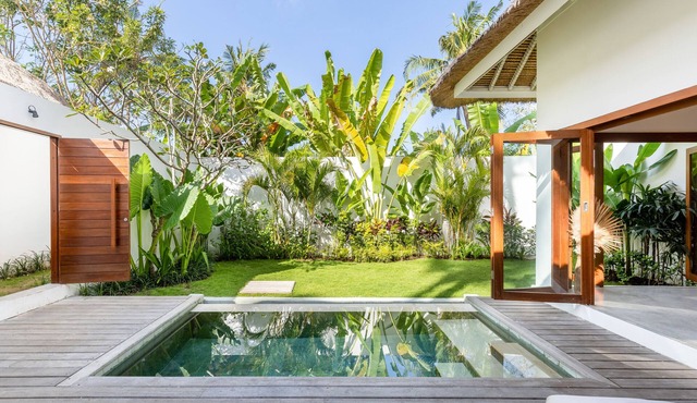 Walk to the beach of Pantai Seseh from this Luxury Private Villa