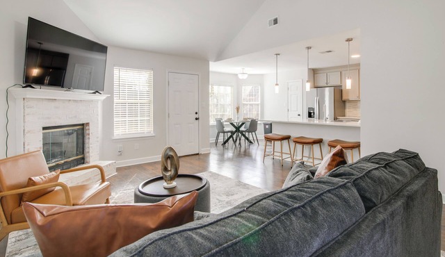 Walk to the Greenline: Sleek Cordova Home w/Patio